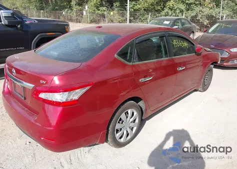 2015 Nissan Sentra Sv z USA, uszkodzony, nr VIN 3N1AB7AP4FY381419